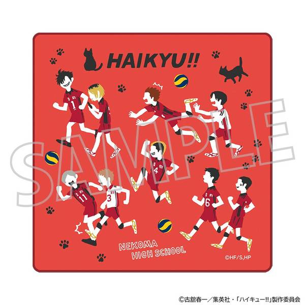 【5月予約】ハイキュー!! ハンドタオル／音駒高校 キャラグッズ 4550621311277