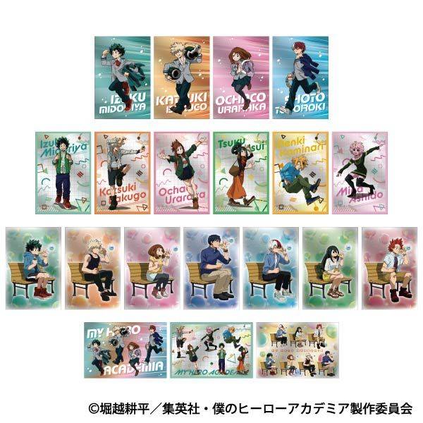 【4月予約】僕のヒーローアカデミア メタルポストカードコレクション 10個入BOX キャラグッズ 4550621312489