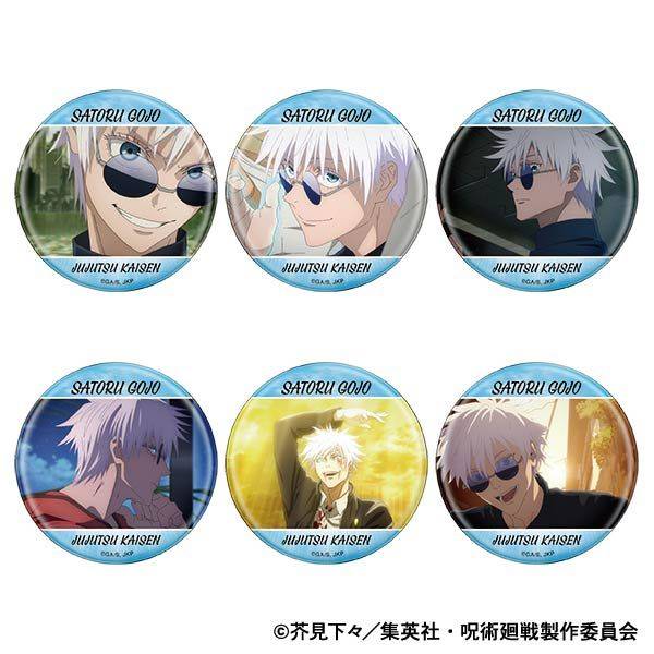【5月予約】呪術廻戦 第2期 キャラバッジコレクション／懐玉・玉折 五条 悟 第二弾 6個入BOX キャラグッズ 4550621312496