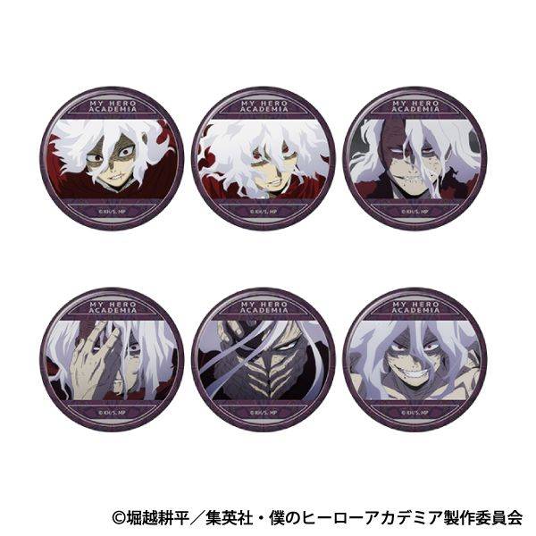 【6月予約】僕のヒーローアカデミア 死柄木 弔がいっぱいキャラバッジコレクション 6個入BOX キャラグッズ 4550621317712