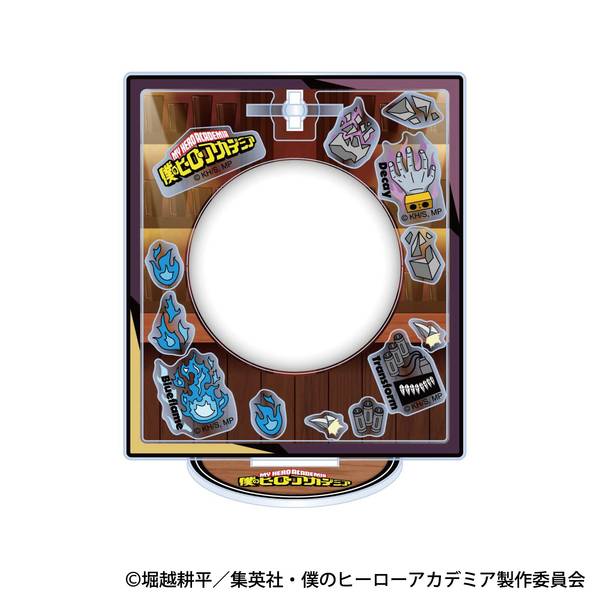 【6月予約】僕のヒーローアカデミア アクリル缶バッジホルダー／敵〈ヴィラン〉 キャラグッズ 4550621317750