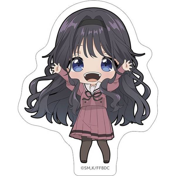 【10月予約】薫る花は凛と咲く ステッカー／和栗薫子 キャラグッズ 4550621330254