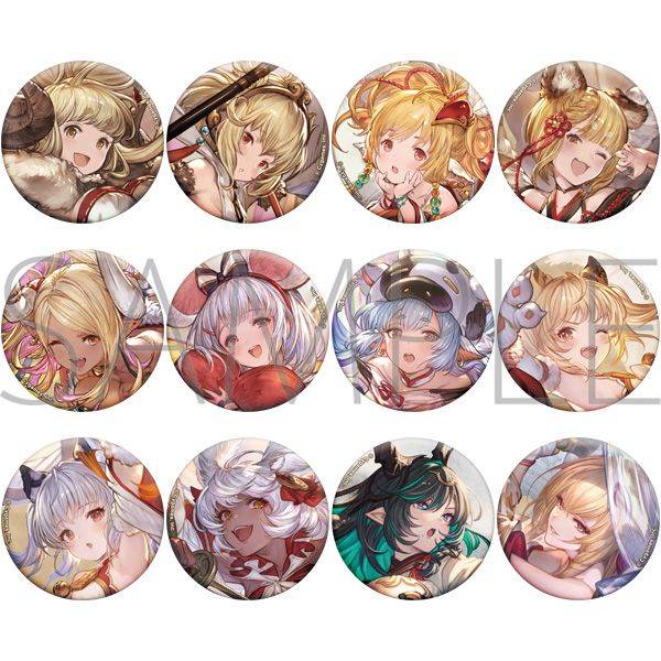 【5月予約】グランブルーファンタジー キャラバッジコレクション 12個入BOX キャラグッズ 4550621332289