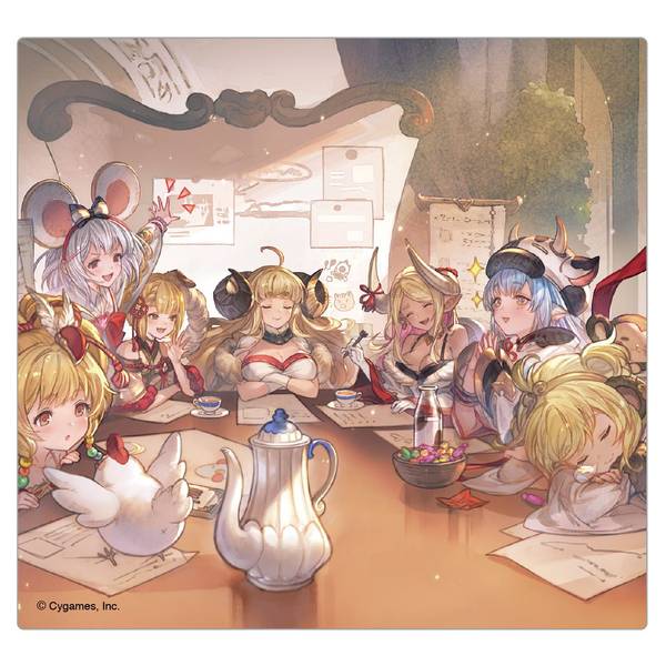 【5月予約】グランブルーファンタジー ノーブルアート／十二神将会議 キャラグッズ 4550621332302