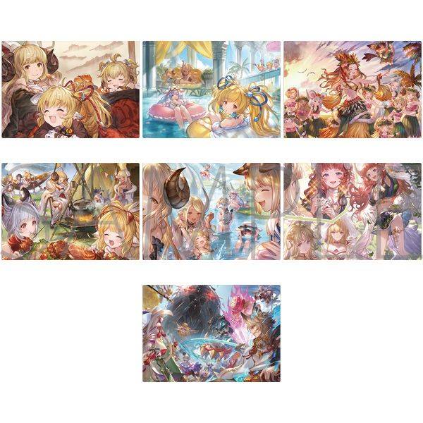 【5月予約】グランブルーファンタジー アクリルパネルコレクション 7個入BOX キャラグッズ 4550621332326