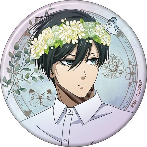 【8月予約】ブルーロック2期 ビッグホログラム缶バッジ／糸師 凛 キャラグッズ 4550621339073