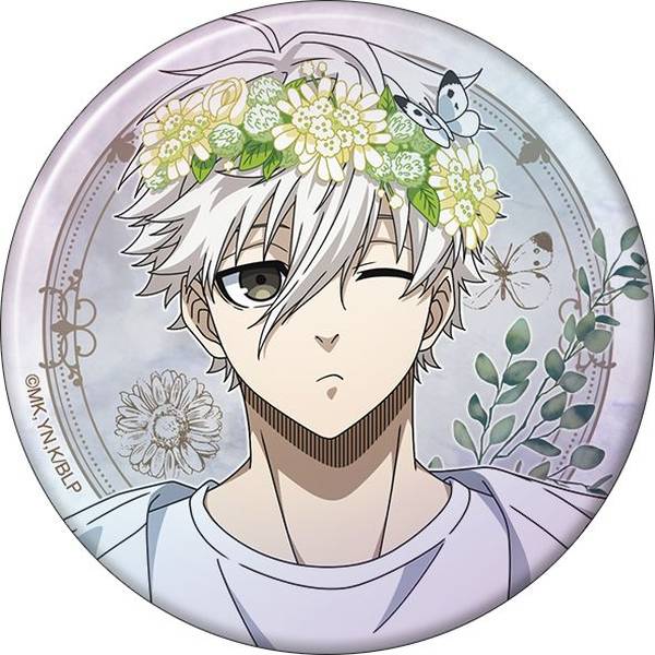 【8月予約】ブルーロック2期 ビッグホログラム缶バッジ／凪 誠士郎 キャラグッズ 4550621339080