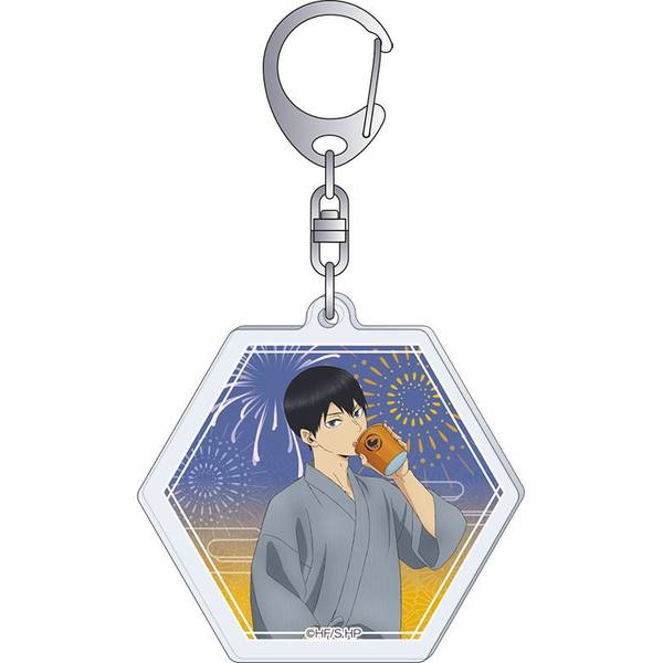 【6月予約】ハイキュー!! アクリルキーホルダー／B 影山飛雄 キャラグッズ 4550621339431