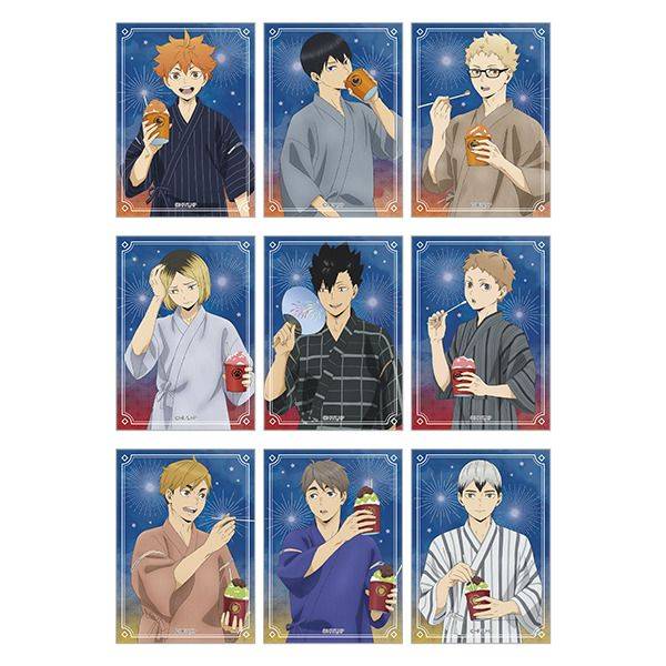【6月予約】ハイキュー!! クリアカードセレクション／B 9個入BOX キャラグッズ 4550621339523