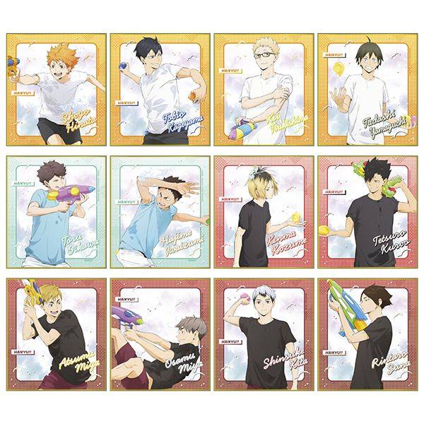 【6月予約】ハイキュー!! ミニ色紙コレクション／A 12個入BOX キャラグッズ 4550621339530