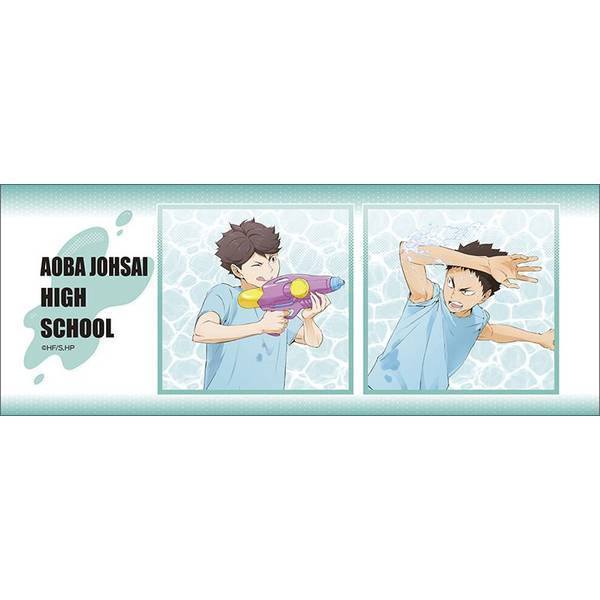 【6月予約】ハイキュー!! てぬぐい／A 青葉城西高校 キャラグッズ 4550621339561