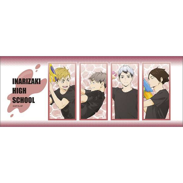 【6月予約】ハイキュー!! てぬぐい／A 稲荷崎高校 キャラグッズ 4550621339585