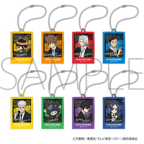 【10月予約】家庭教師ヒットマン REBORN！ ぱしゃこれミニアクリルキーホルダーコレクション 8個入BOX キャラグッズ 4550621342349