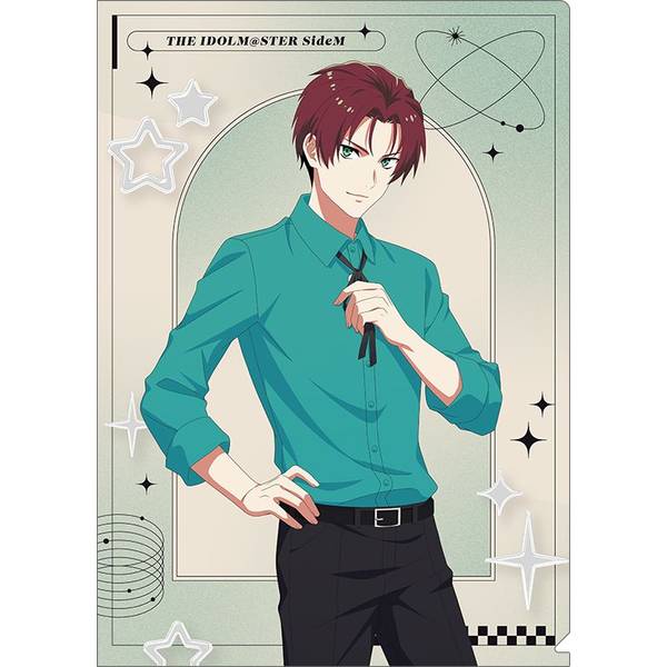 【8月予約】アイドルマスター SideM クリアファイル／眉見鋭心 サマーマーケット キャラグッズ 4550621347184