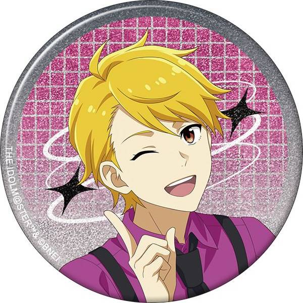 【8月予約】アイドルマスター SideM グリッター缶バッジ／舞田類 サマーマーケット キャラグッズ 4550621347429