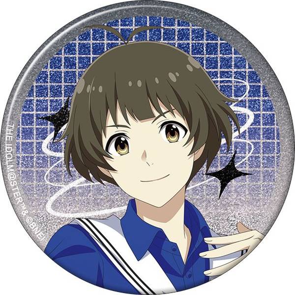 【8月予約】アイドルマスター SideM グリッター缶バッジ／秋月涼 サマーマーケット キャラグッズ 4550621347443
