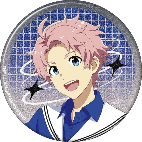 【8月予約】アイドルマスター SideM グリッター缶バッジ／兜大吾 サマーマーケット キャラグッズ 4550621347450