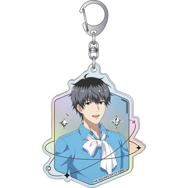 【8月予約】アイドルマスター SideM ホログラムアクリルキーホルダー／鷹城恭二 サマーマーケット キャラグッズ 4550621347566