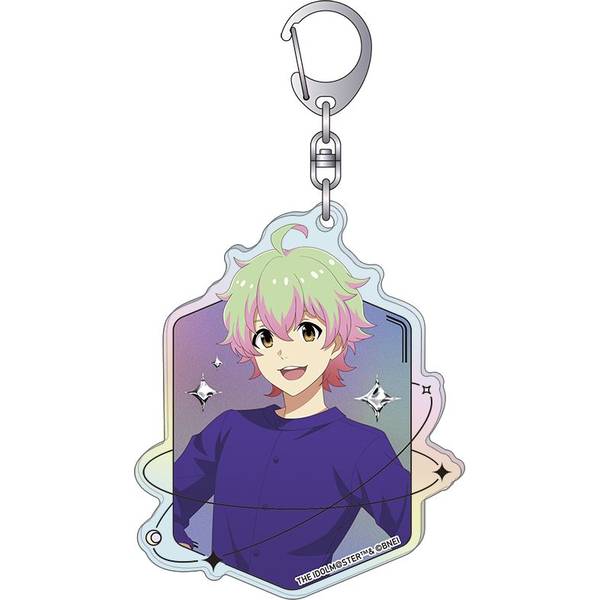 【8月予約】アイドルマスター SideM ホログラムアクリルキーホルダー／猫柳キリオ サマーマーケット キャラグッズ 4550621347597