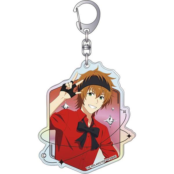 【8月予約】アイドルマスター SideM ホログラムアクリルキーホルダー／若里春名 サマーマーケット キャラグッズ 4550621347658