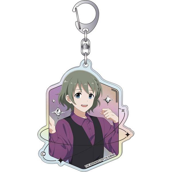 【8月予約】アイドルマスター SideM ホログラムアクリルキーホルダー／卯月巻緒 サマーマーケット キャラグッズ 4550621347702