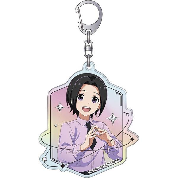【8月予約】アイドルマスター SideM ホログラムアクリルキーホルダー／岡村直央 サマーマーケット キャラグッズ 4550621347726