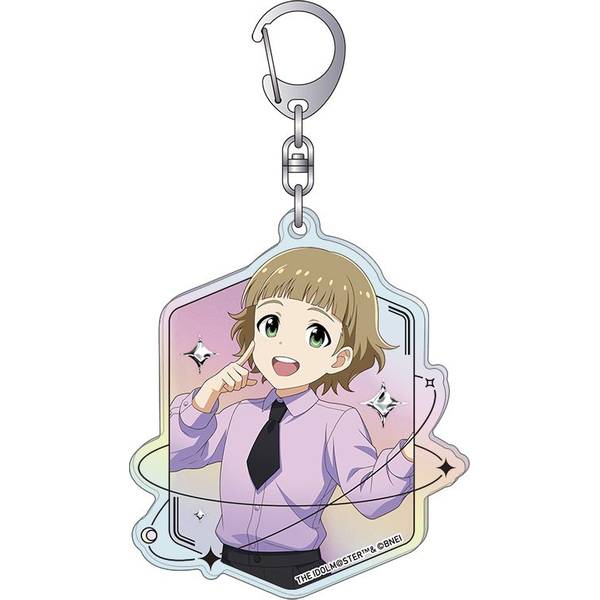 【8月予約】アイドルマスター SideM ホログラムアクリルキーホルダー／姫野かのん サマーマーケット キャラグッズ 4550621347740