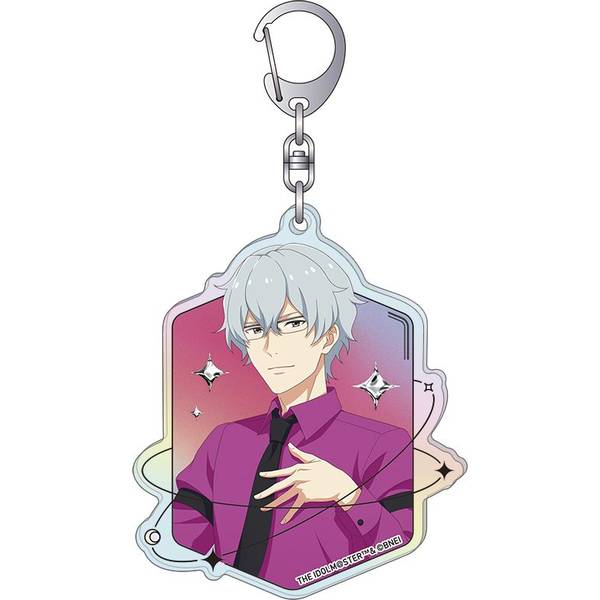 【8月予約】アイドルマスター SideM ホログラムアクリルキーホルダー／硲道夫 サマーマーケット キャラグッズ 4550621347757