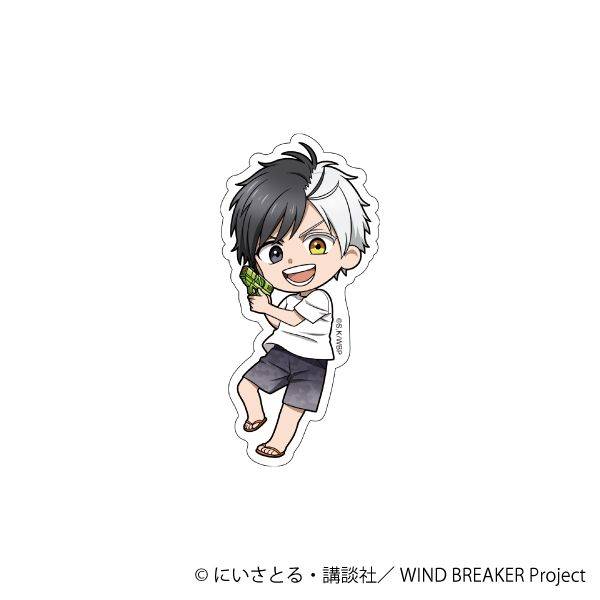 【7月予約】WIND BREAKER ステッカー／桜 遥 キャラグッズ 4550621349102