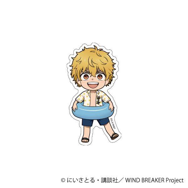 【7月予約】WIND BREAKER ステッカー／楡井 秋彦 キャラグッズ 4550621349119