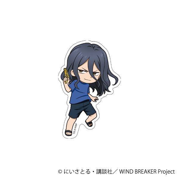 【7月予約】WIND BREAKER ステッカー／杉下 京太郎 キャラグッズ 4550621349126