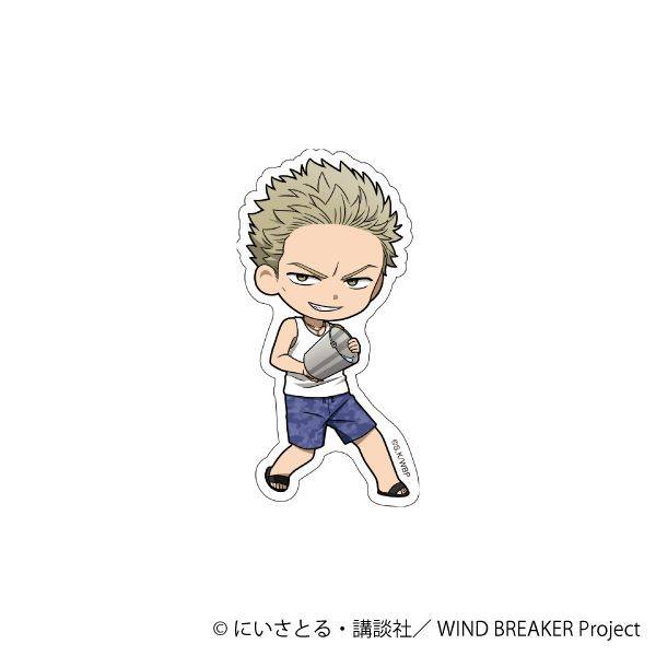 【7月予約】WIND BREAKER ステッカー／柊 登馬 キャラグッズ 4550621349157