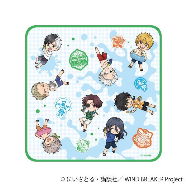 【7月予約】WIND BREAKER ミニタオル キャラグッズ 4550621349188