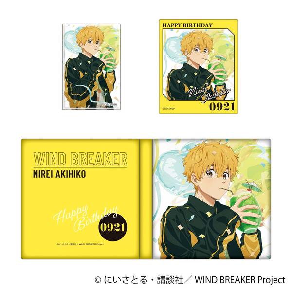 【9月予約】WIND BREAKER メモリアルブック型スタンド／楡井 秋彦 キャラグッズ 4550621349201