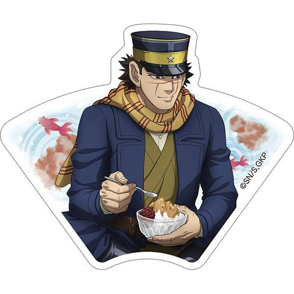 【7月予約】ゴールデンカムイダイカットステッカー／杉元佐一 キャラグッズ 4550621349805