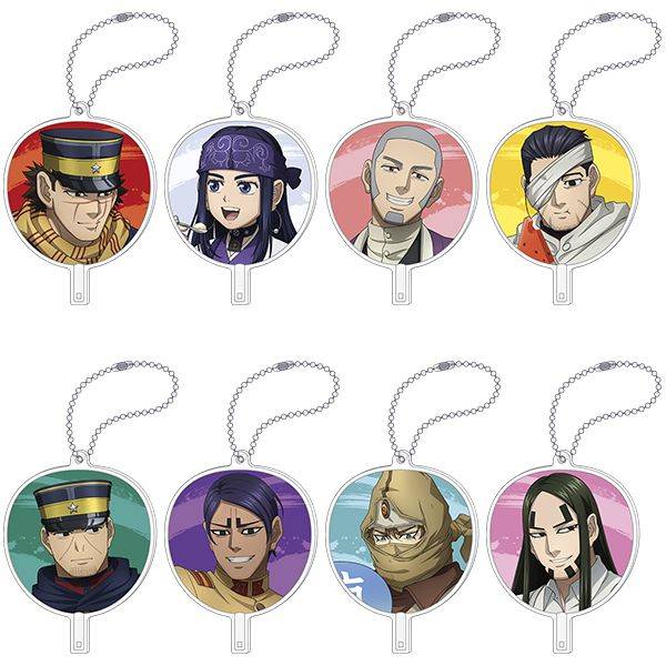 ゴールデンカムイキャラバッジコレクション 8個入BOX | 4550621349799