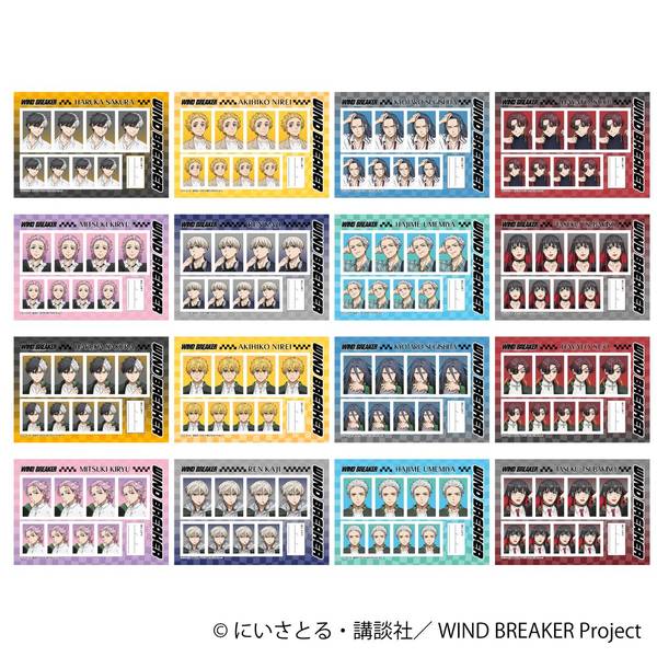 【7月予約】WIND BREAKER 証明写真館／第2弾 16個入BOX キャラグッズ 4550621352522