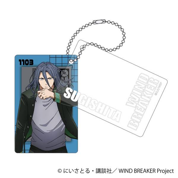 【7月予約】WIND BREAKER スライドアクリルキーホルダー／杉下京太郎 キャラグッズ 4550621352553