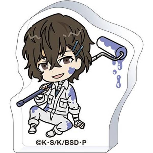 【10月予約】文豪ストレイドッグス ころっと／ツナギ、ちびキャラ 太宰治 キャラグッズ 4550621356858