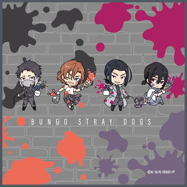 【10月予約】文豪ストレイドッグス ハンドタオル／ツナギ、ちびキャラ B キャラグッズ 4550621357053