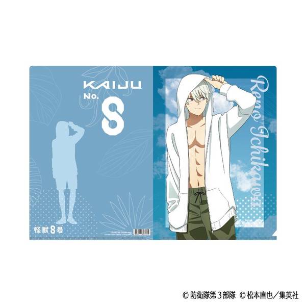 【9月予約】怪獣８号 クリアファイル／市川 レノ キャラグッズ 4550621363344