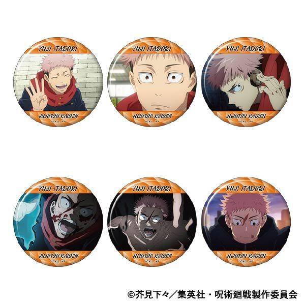 【8月予約】呪術廻戦 第2期 キャラバッジコレクション／虎杖 悠仁 第2弾 6個入BOX キャラグッズ 4550621365232