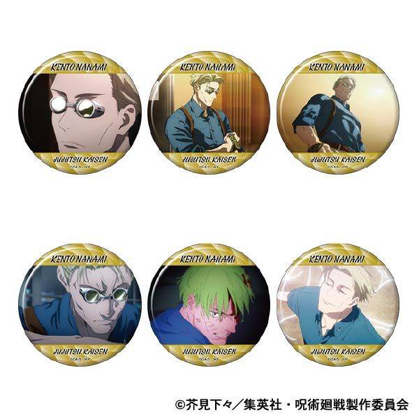 【8月予約】呪術廻戦 第2期 キャラバッジコレクション／七海 建人 第2弾 6個入BOX キャラグッズ 4550621365263