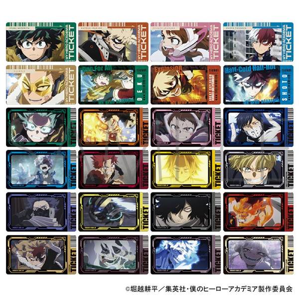 【10月予約】僕のヒーローアカデミア チケコレ 10個入BOX キャラグッズ 4550621370489