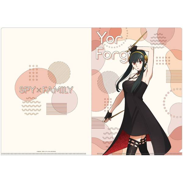 【9月予約】SPY×FAMILY クリアファイル／ヨル・フォージャー Season 3キャラクタービジュアル キャラグッズ 4550621376610