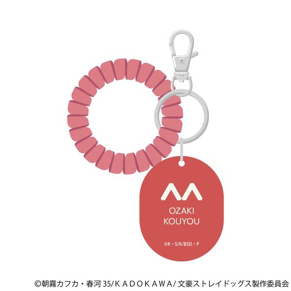 【9月予約】文豪ストレイドッグス ロッカーキー風キーホルダー／尾崎紅葉(九州めぐり) キャラグッズ 4550621385827