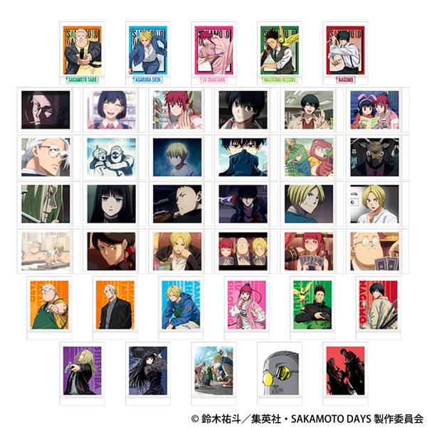 SAKAMOTO DAYS描き下ろしミニフォトカードコレクション【JF25】 19個入