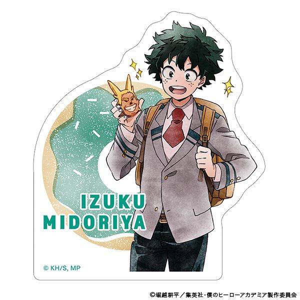 ヒロアカ　スライドアクリルキーホルダー　緑谷出久　爆豪勝己　お茶子　心操　新品 ヒロアカ スライドアクリルキーホルダー 緑谷出久 爆豪勝己 お茶