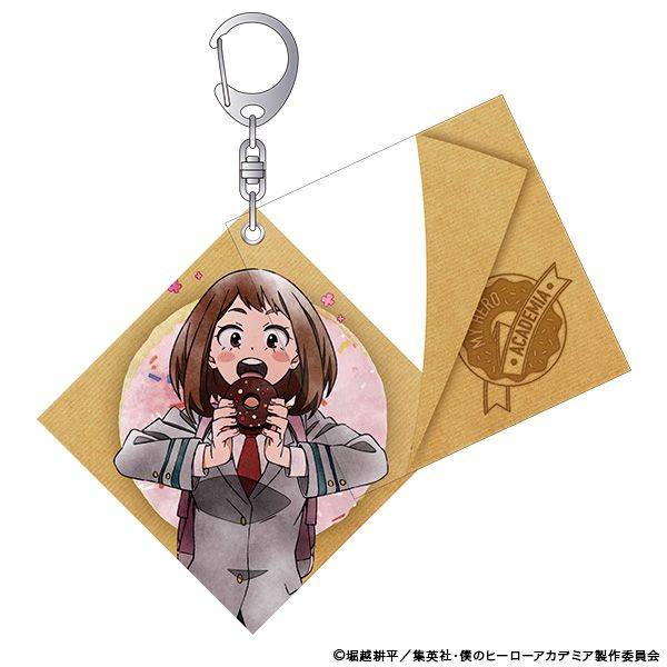 【9月予約】僕のヒーローアカデミア スライドアクリルキーホルダー／麗日 お茶子 キャラグッズ 4550621390586