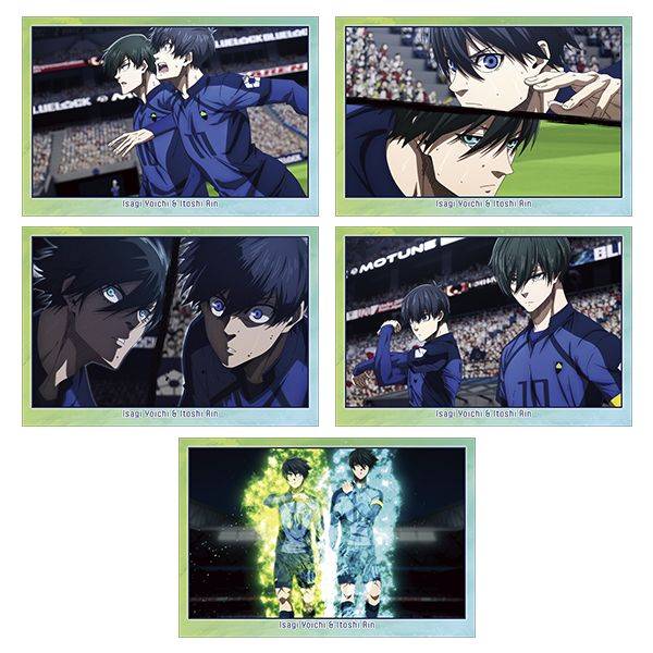 【10月予約】ブルーロック2期 ポストカードセット／潔 世一＆糸師 凛 キャラグッズ 4550621393648